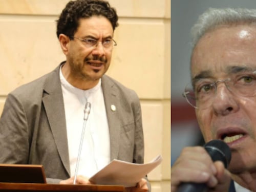 “No me vaya a mandar a matar”: Uribe publica imagen del mensaje que le envía Paloma Valencia a Iván Cepeda