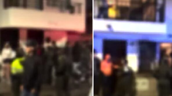 Menores de edad fueron encontrados en fiesta clandestina.