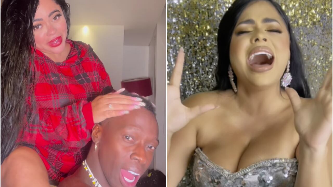 Koral Costa consiente a Omar Murillo tras salir de 'La Casa de los Famosos Colombia'.