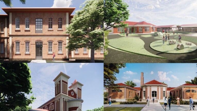 Foto así avanzan las obras del proyecto de recuperación y reapertura del Hospital San Juan de Dios y Materno Infantil.