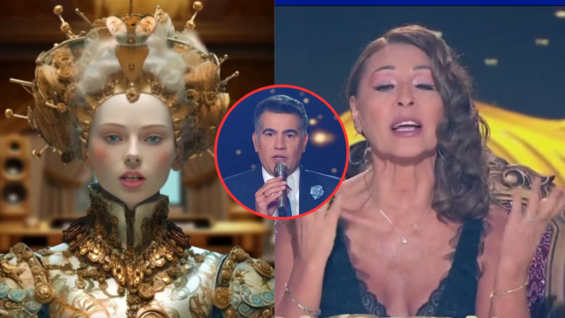 Amparo Grisales discute con Carlos Calero por haberle dicho reina a Symphony