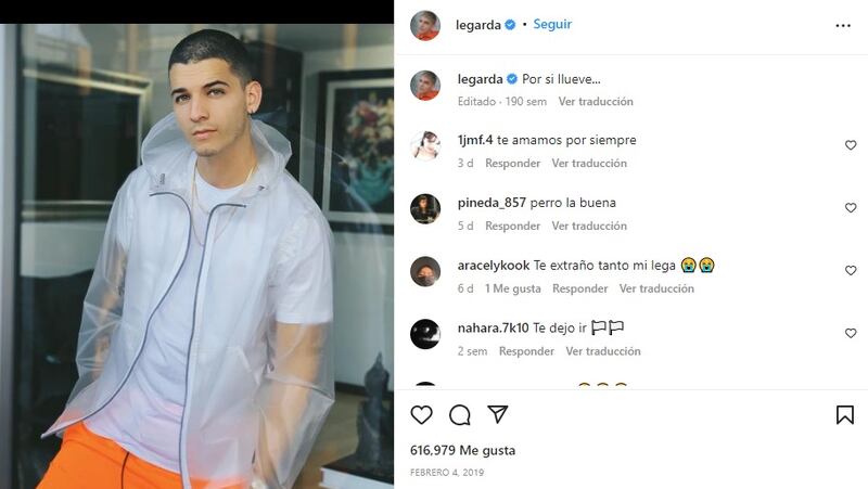 Seguidores de Legarda siguen escribiendo mensajes en sus publicaciones