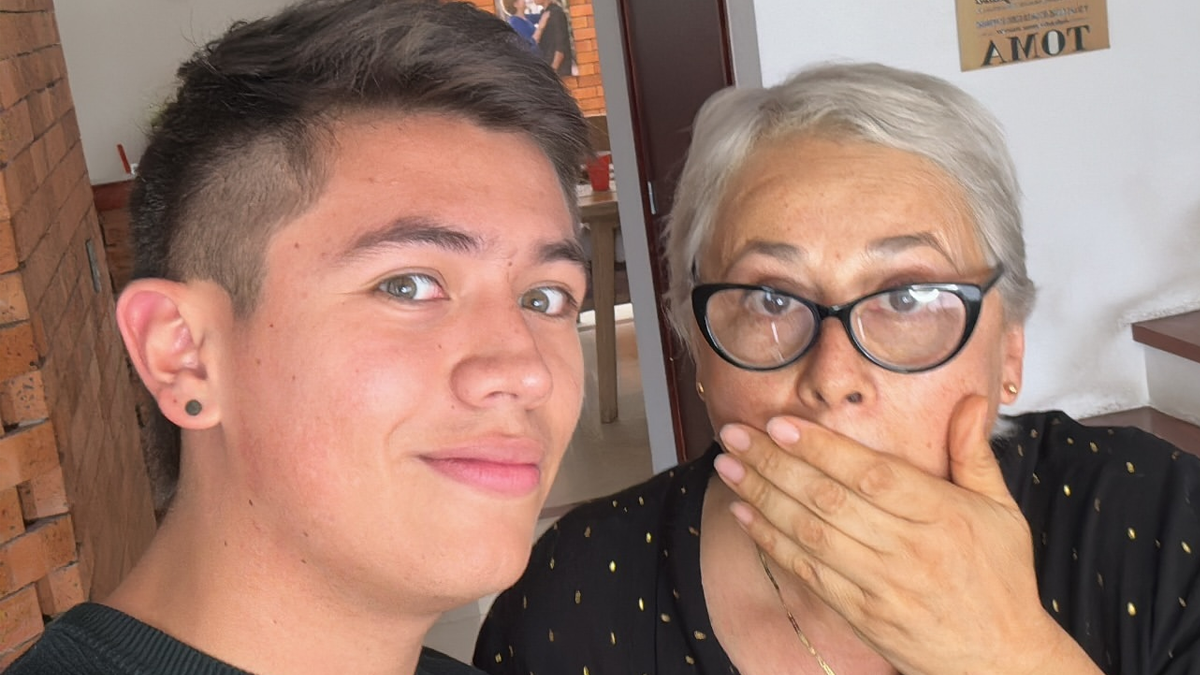 Alina Lozano y Jim Velásquez desde sus redes sociales