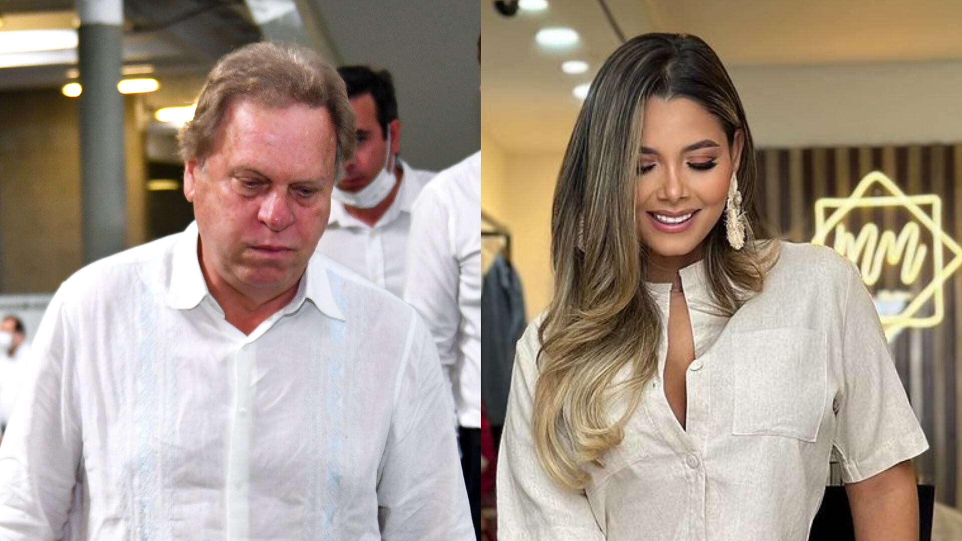 Ramón Jesurún le hizo coqueto comentario a Melissa Martínez durante una entrevista