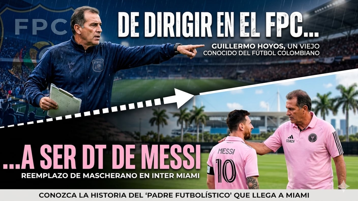De dirigir en el FPC a ser DT de Messi: Conozca al reemplazo de Mascherano en Inter Miami