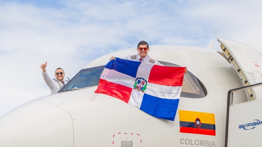 Foto nuevo vuelo directo conecta Medellín con Punta Cana.
