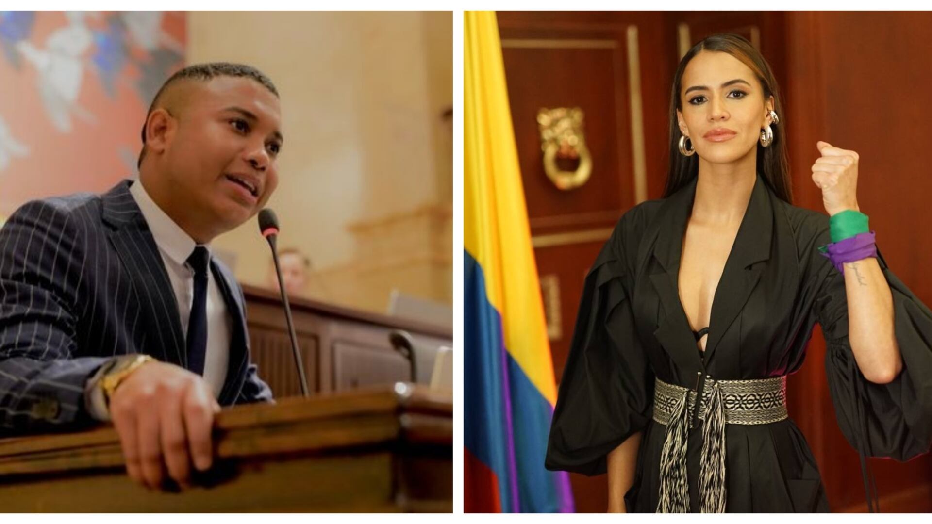 Miguel Polo Polo y María Fernanda Carrascal (TW: Miguel Polo Polo y Maria Fernanda Carrascal)