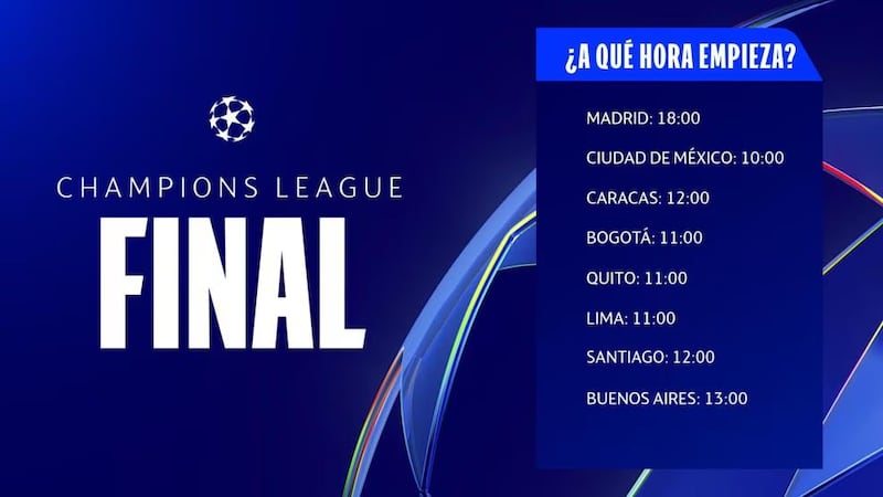 Que no lo agarre dormido: la final de la Champions 2026 cambia de horario y en Colombia se verá en la mañana