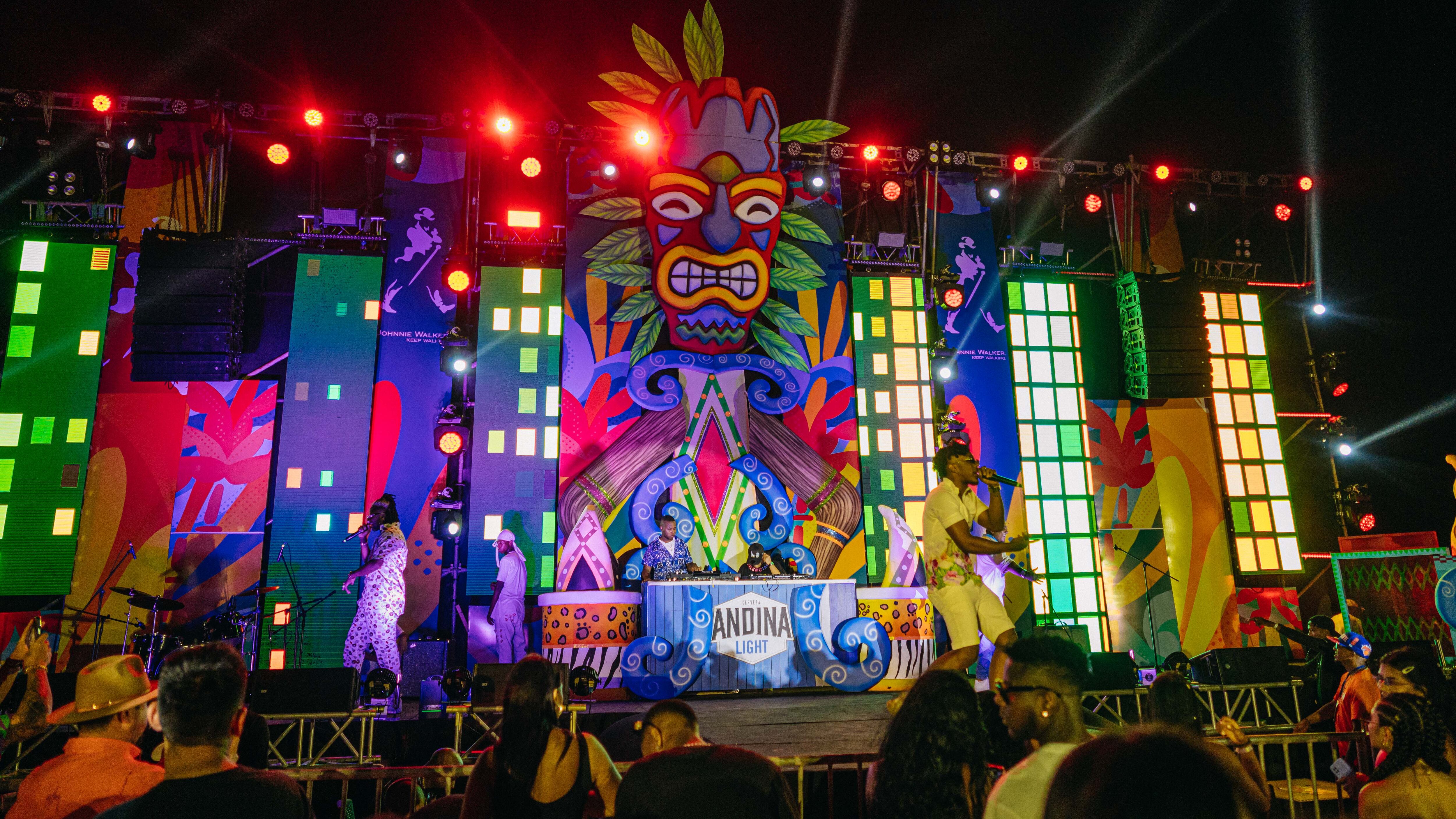 Afrodancehall Festival en el Carnaval de Barranquilla.