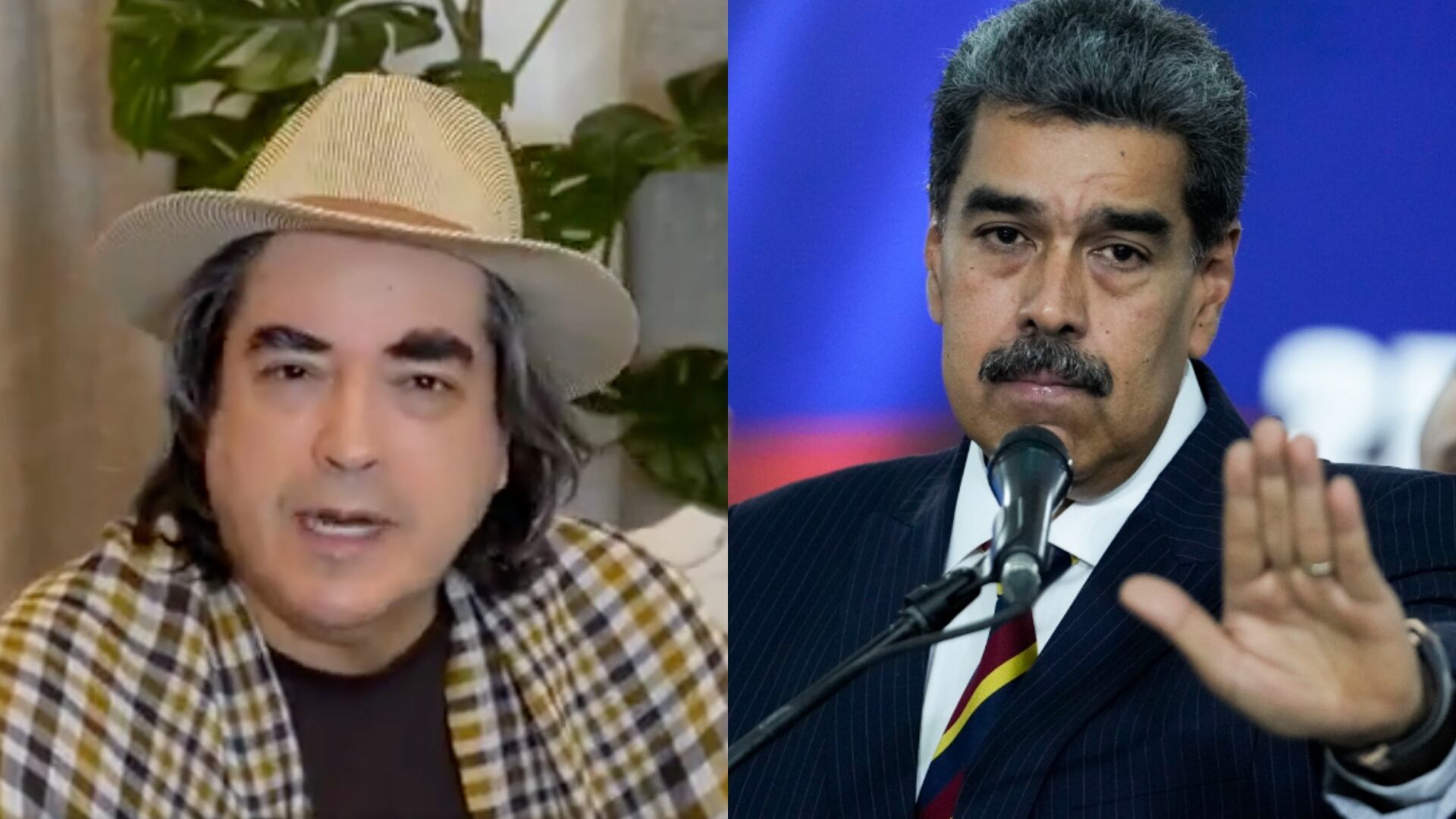 Jaime Bayly y Nicolás Maduro