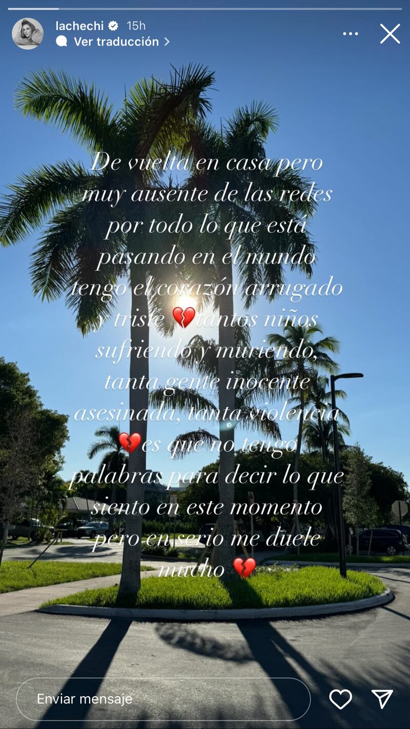 Karen Martínez habla de su ausencia en redes sociales