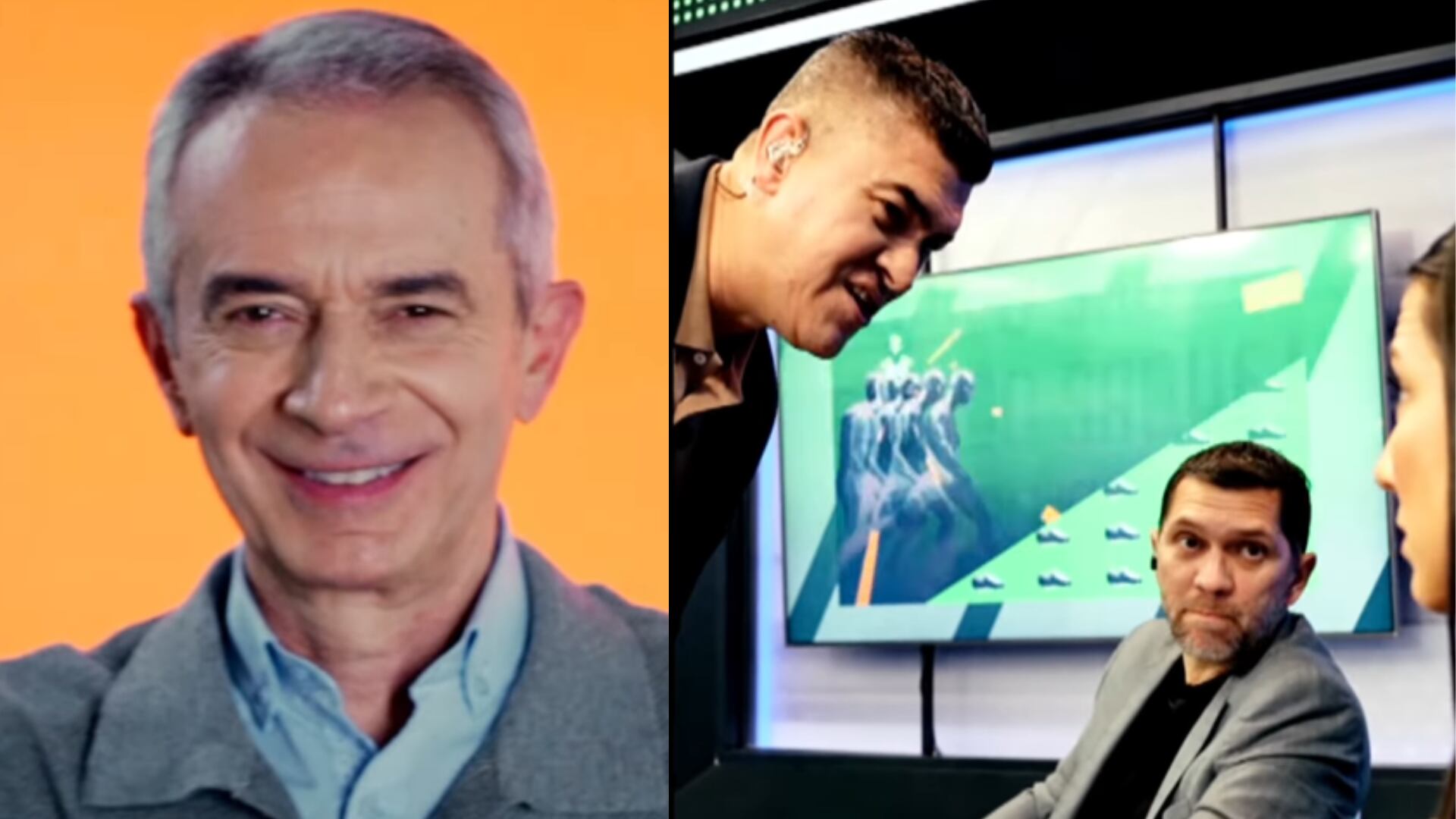 Win Sports sacó del retiro a Juan Eduardo Jaramillo; Eduardo Luis reaccionó