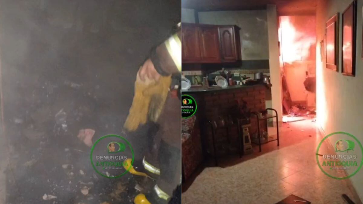 Un hombre incendió su vivienda con su familia adentro en medio de discusión en la Ceja, Antioquia.