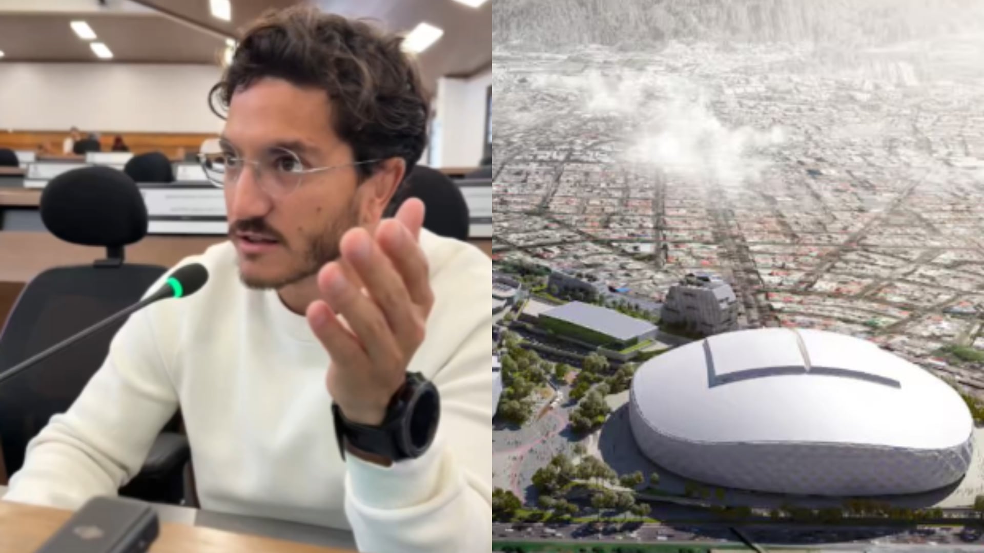 Concejal Juan David Quintero denuncia demoras e irregularidades en el proyecto del nuevo Estadio El Campín.