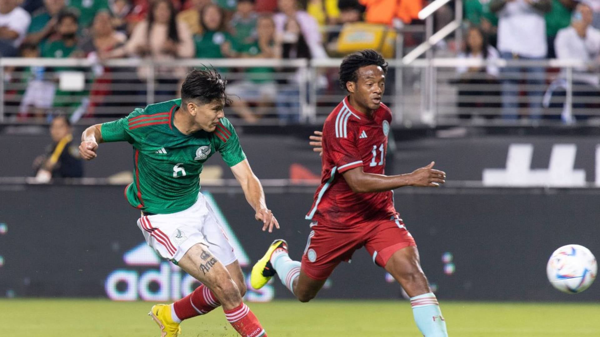 críticas al nivel de la selección Colombia en el primer tiempo del partido contra México abundaron