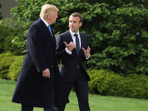 ¿Puede Macron ser factor de influencia sobre Trump?