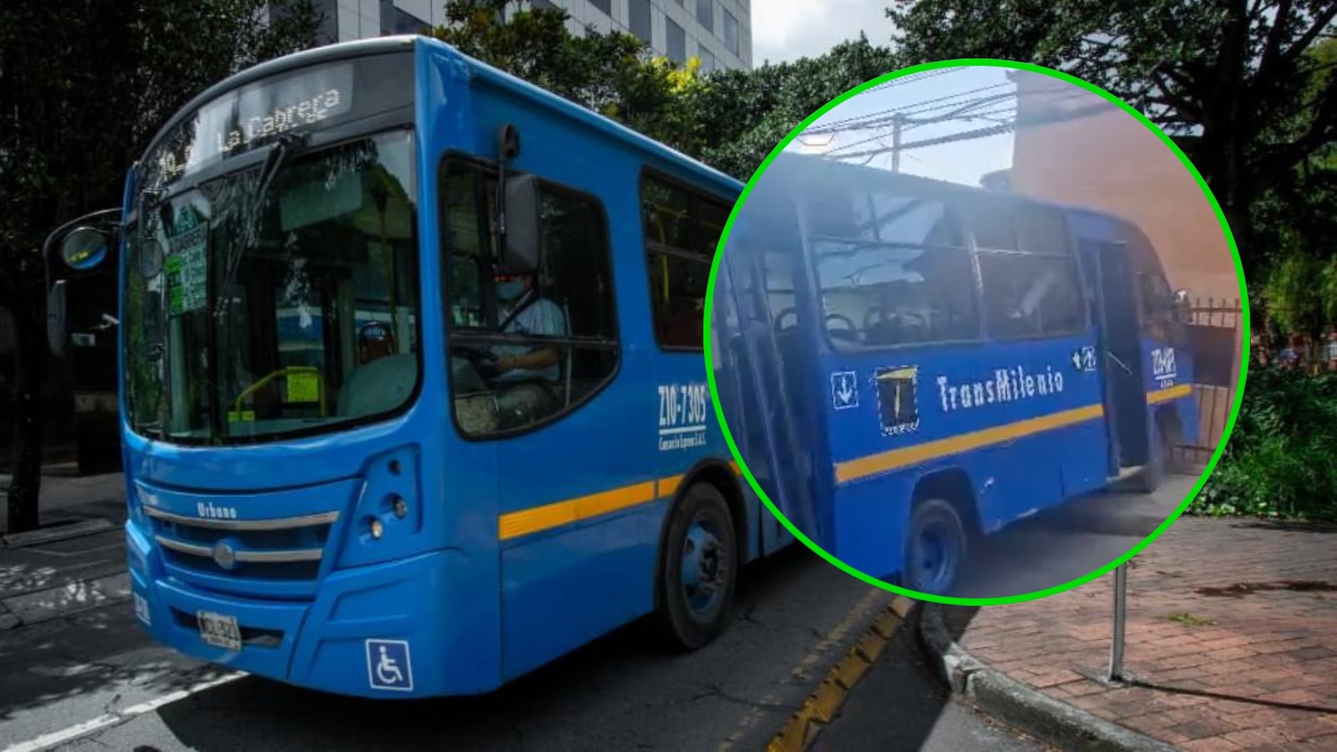 Bus del SITP se estrella en Ciudad Bolívar: perdió el control cerca de un colegio (Redes sociales)
