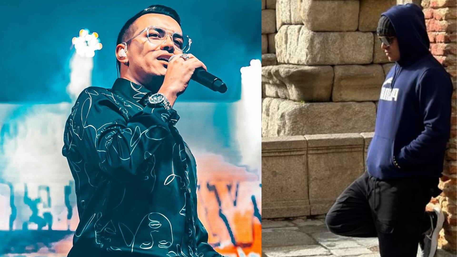 Yeison Jiménez 'chicaneó' el viaje que está haciendo por Europa