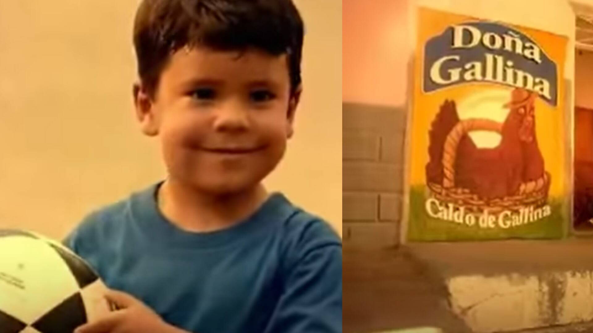 Así luce Pipe del comercial Doña Gallina