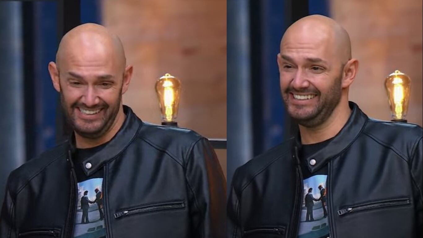 El chef Nicolás de Zubiria no tuvo más remedio que reírse ante la tarta que preparó una de las parejas de 'MasterChef Colombia'.