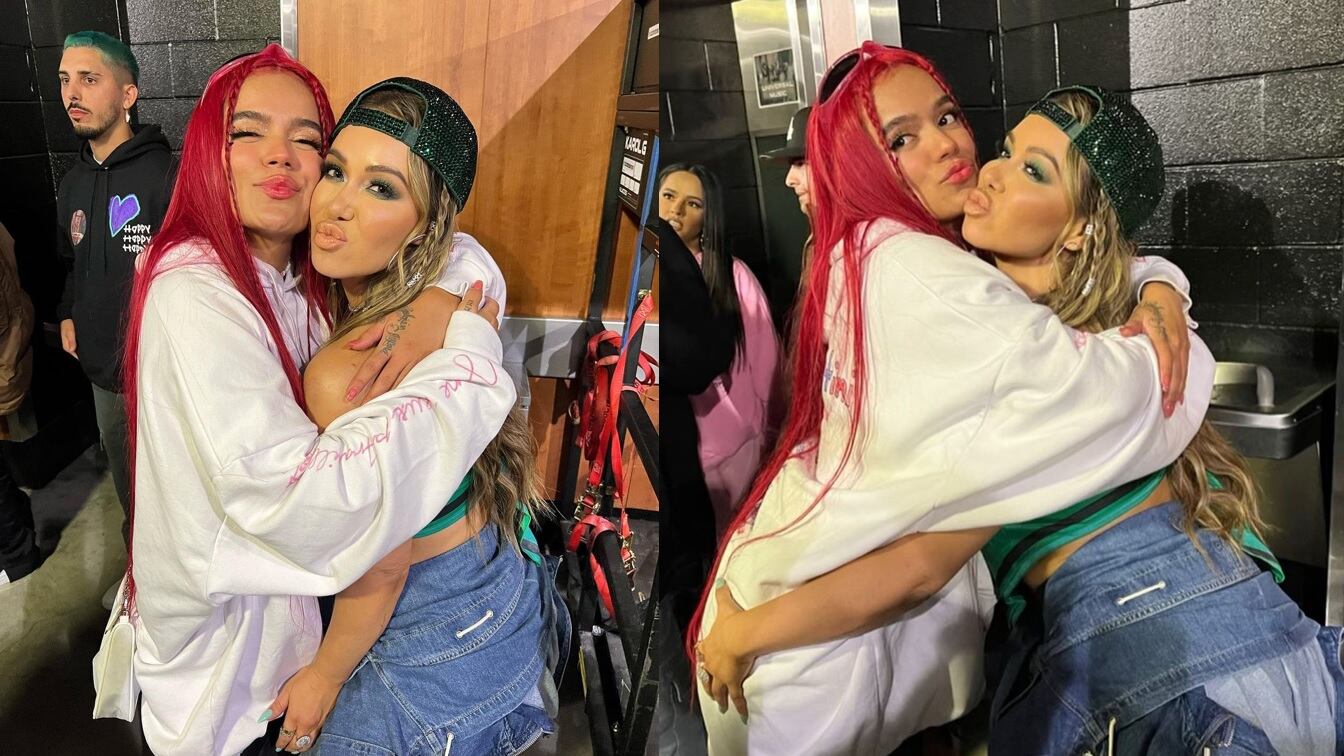 El encuentro entre la hija de Jenni Rivera y Karol G estuvo un poco pasado de cariño y así quedó evidenciado.
