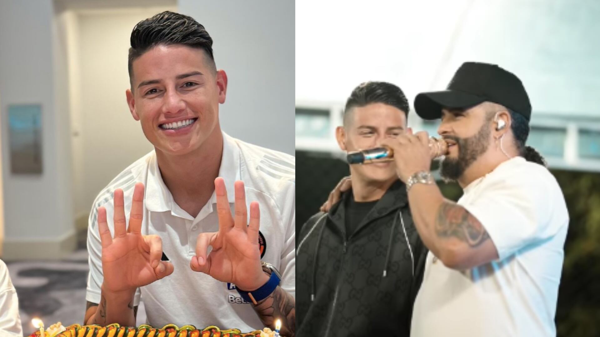 Conozca la millonaria cifra que pagó James para que Nelson Velásquez cantara en su cumpleaños