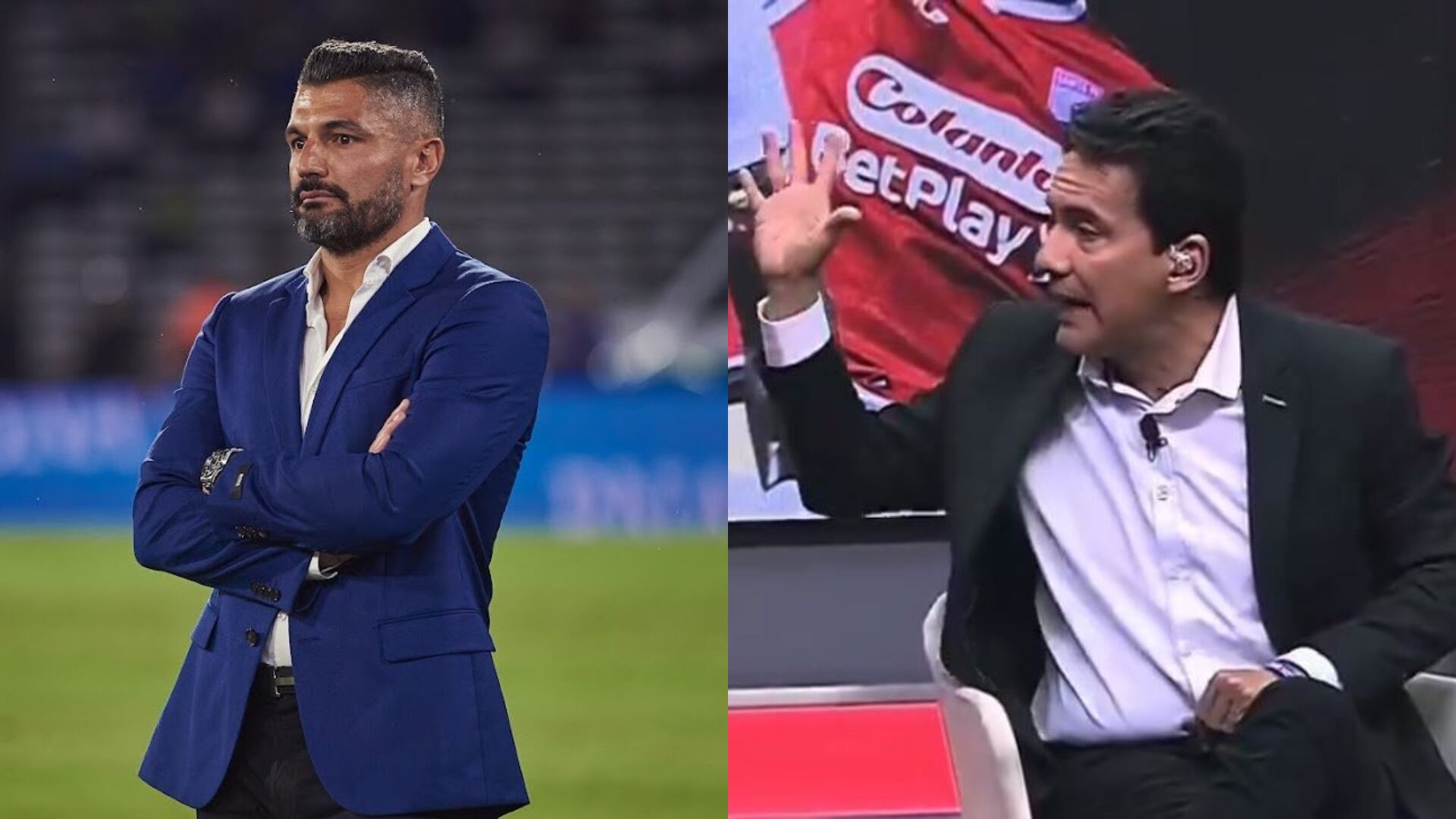 Javier Gandolfi y Carlos Orduz - Fotos: Getty y redes sociales