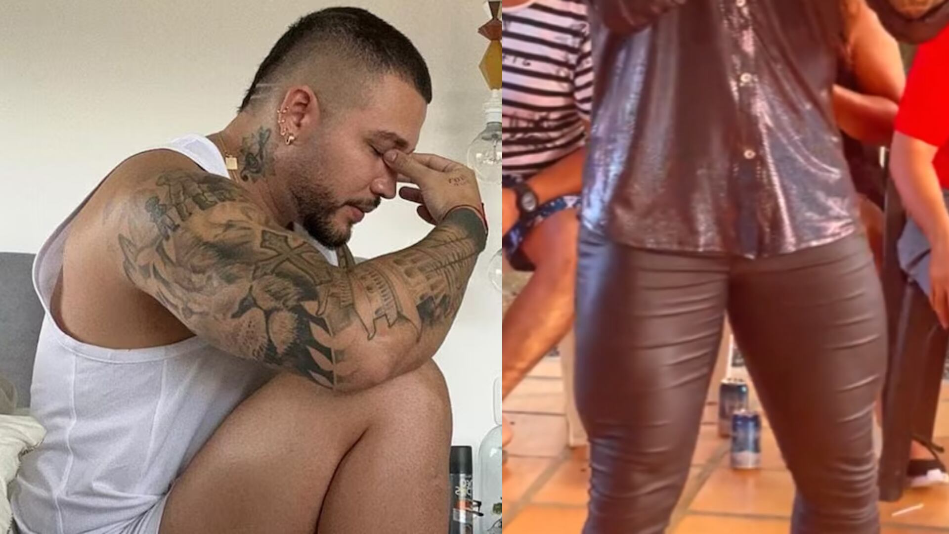 Jessi Uribe ya tiene competencia; colega del popular usa pantalones más apretados que los de él