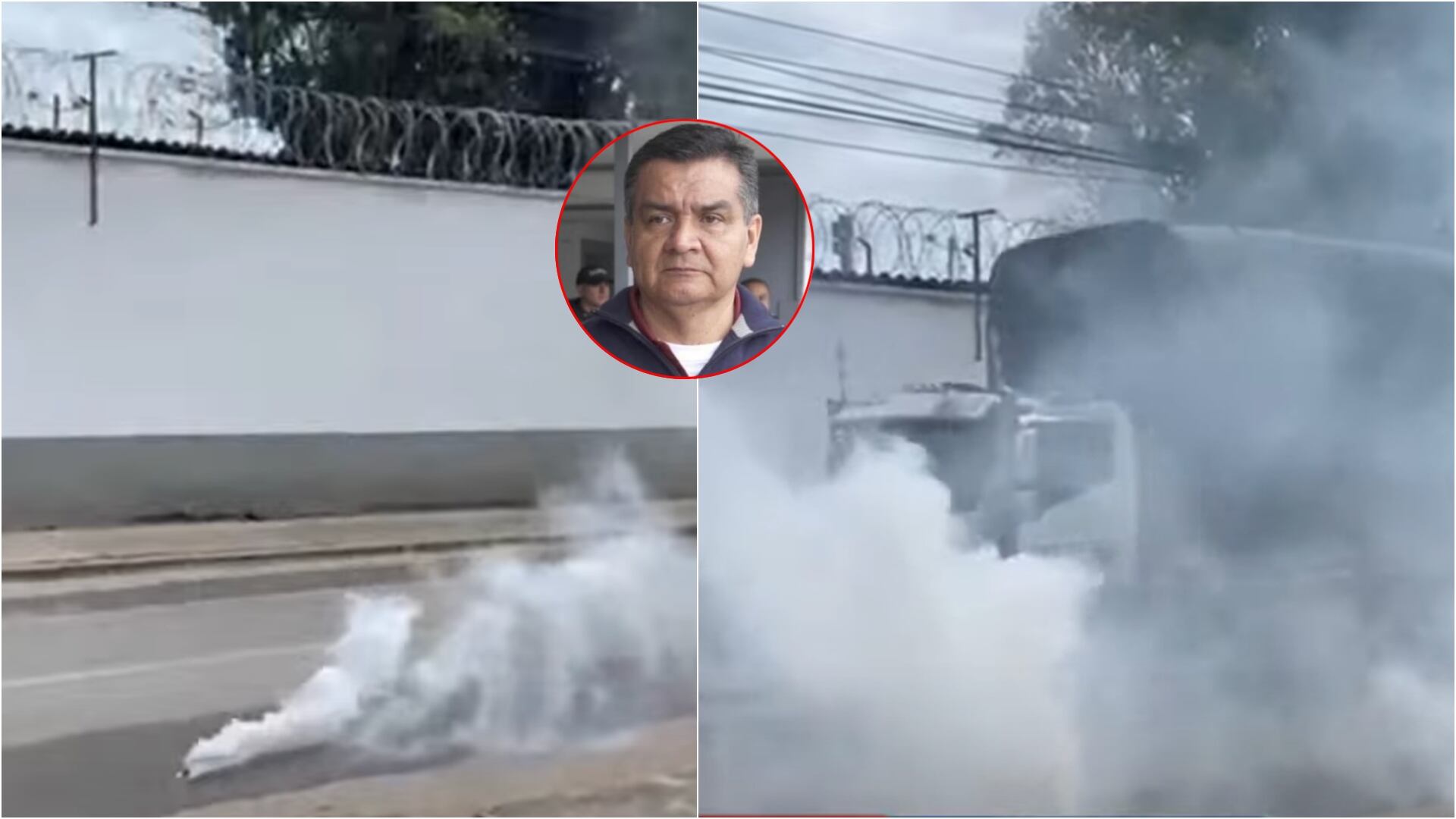 Posible motín en el patio 4 de cárcel La Modelo, donde se encuentra ‘Pedro Pluma’, señalado del asesinato del director (Redes sociales y captura de pantalla de Blu Radio)