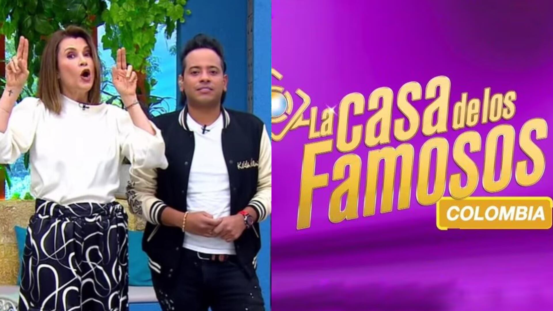 Presentadores Canal RCN y La casa de los famosos