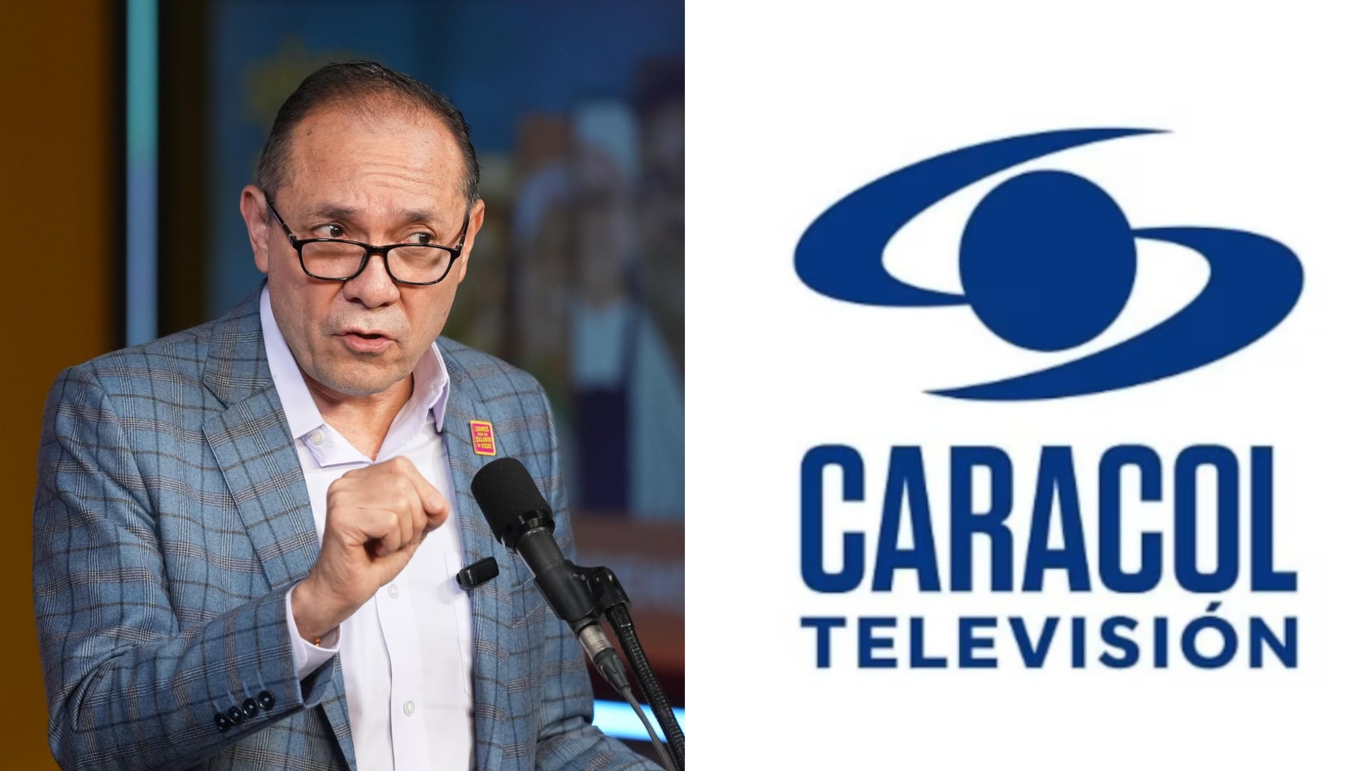Antonio Sanguino y Caracol Televisión.