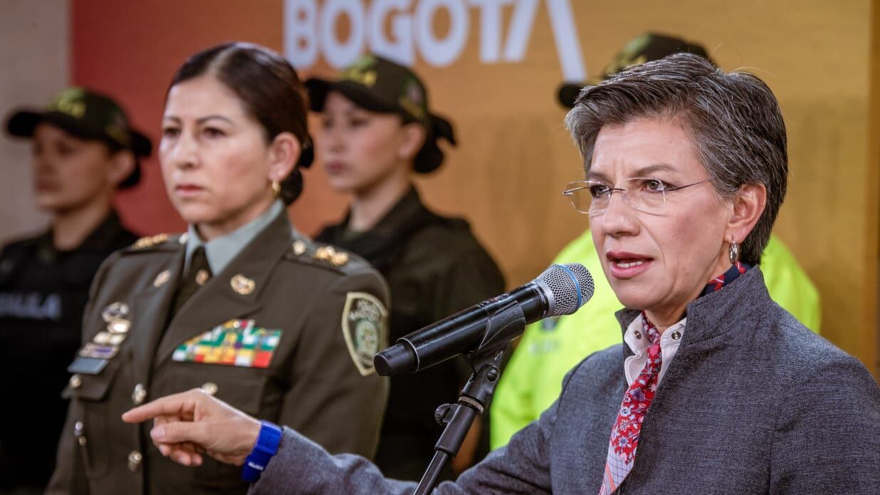 Claudia López comunicó que son 23 miembros más capturados del Tren de Aragua y no han recibido apoyo del Gobierno venezolano