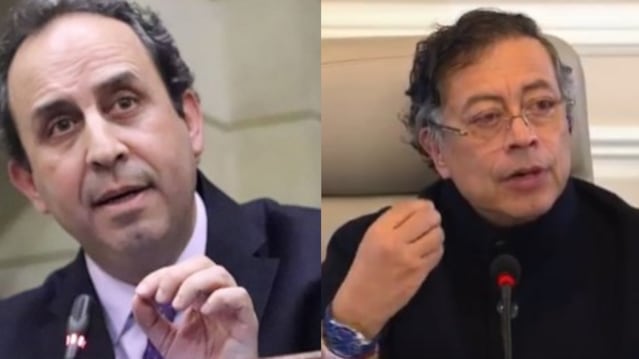 Foto Fabio Aristizábal arremete contra Gustavo Petro por liquidación de EPS y advierte crisis en el sistema de salud.