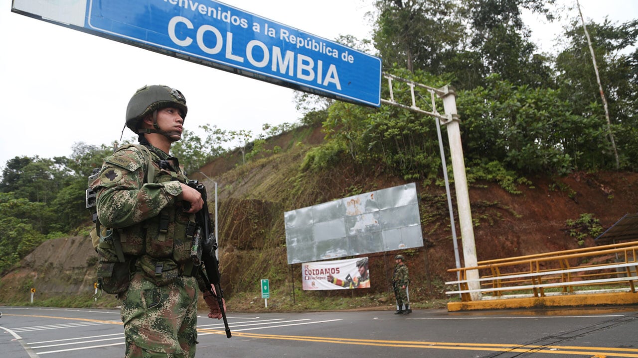 Gobierno adoptó medidas para reforzar la seguridad y el control de la frontera de Colombia con Ecuador