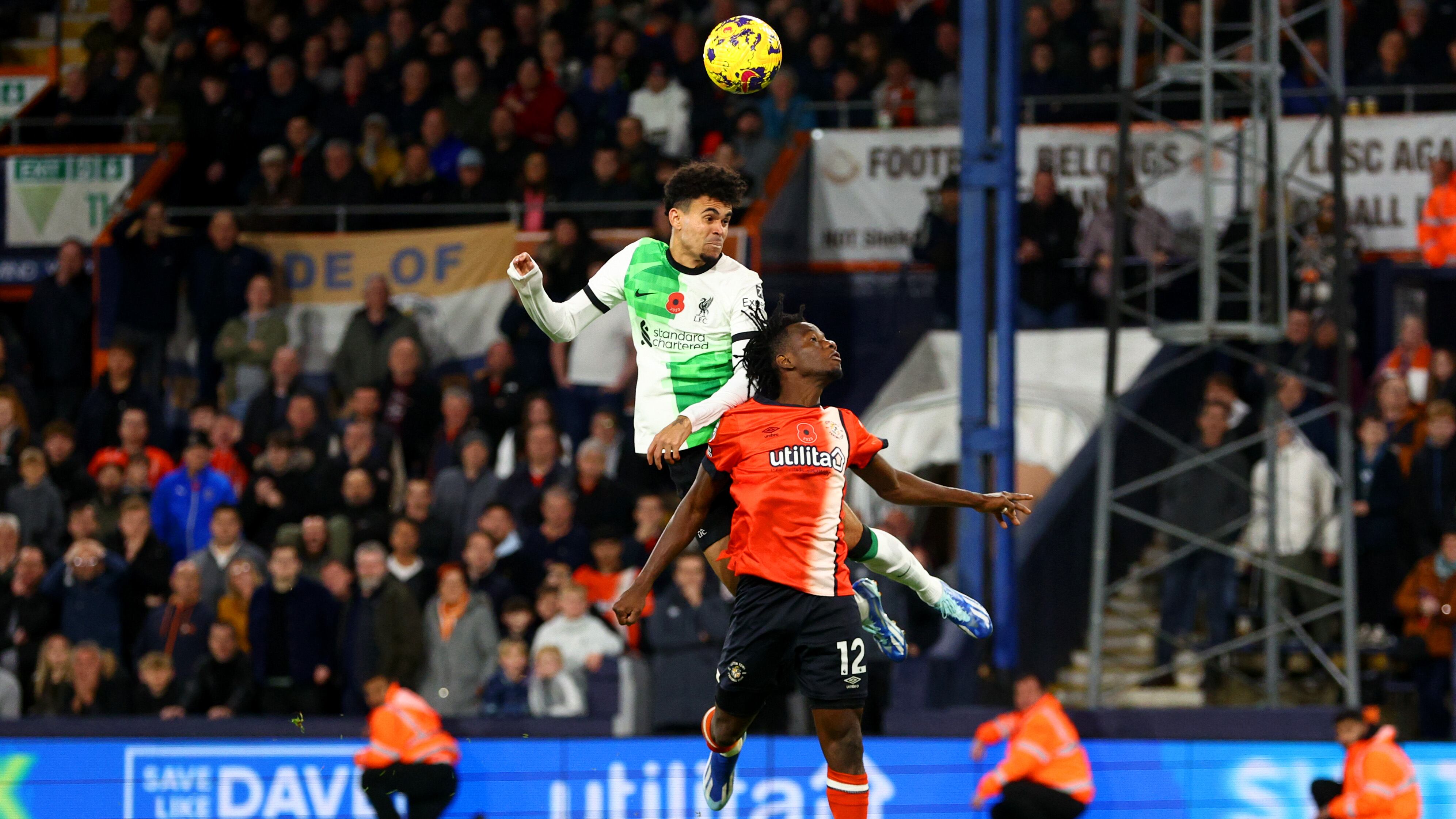 Luis Díaz le dedicó su gol al papá en Luton Town v Liverpool FC - Premier League
