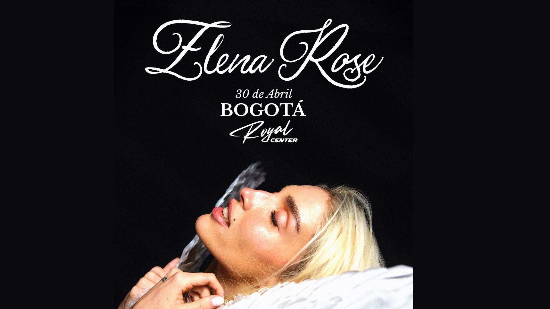 Elena Rose en concierto en Bogotá