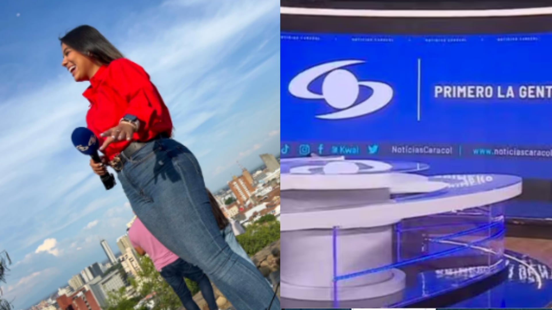 Ella es Valentina Gallego Arana, quien es el 'Ojo de la noche' de Cali en Noticias Caracol