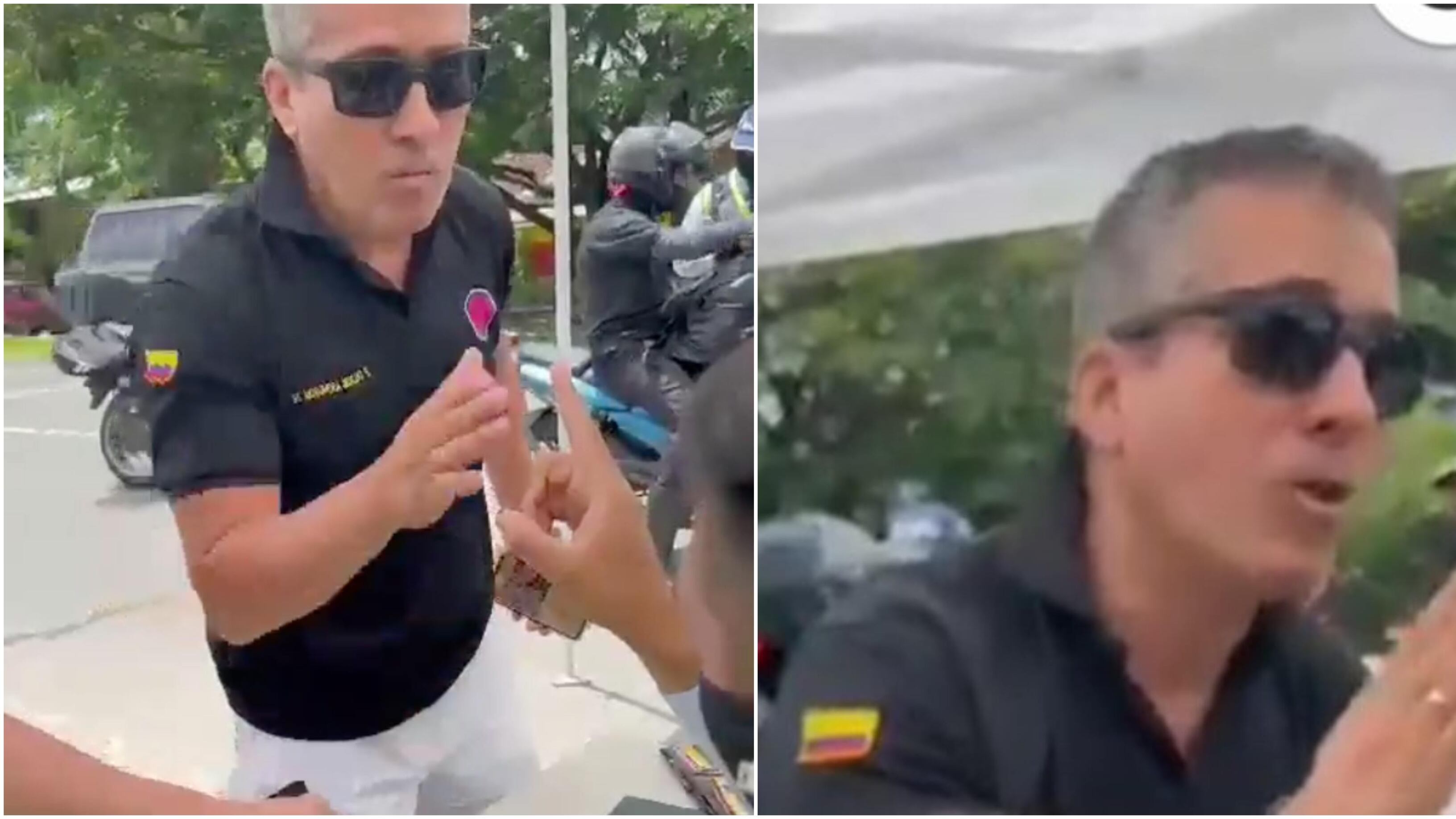 Un video se hizo viral por un hombre que dice ser coronel.