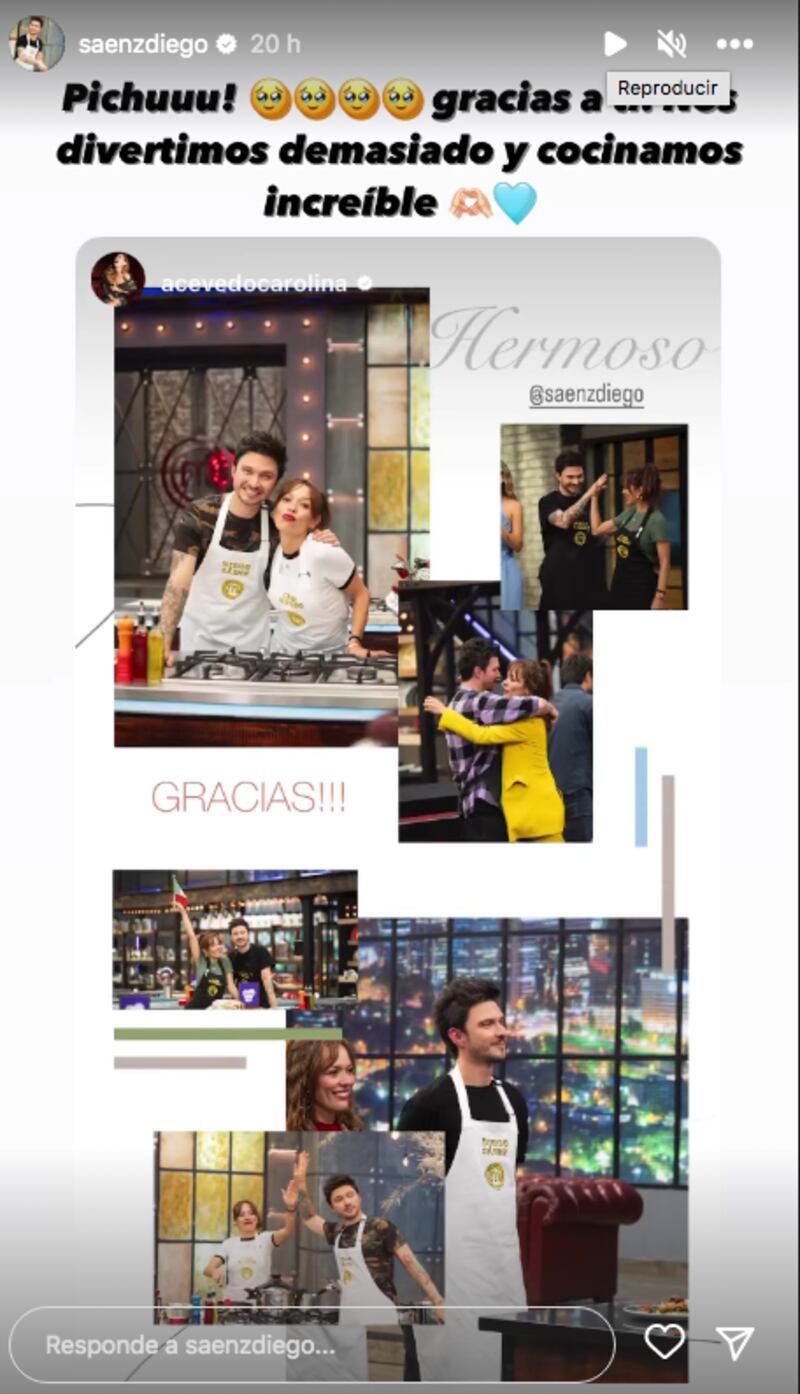 Carolina Acevedo y Diego Saenz