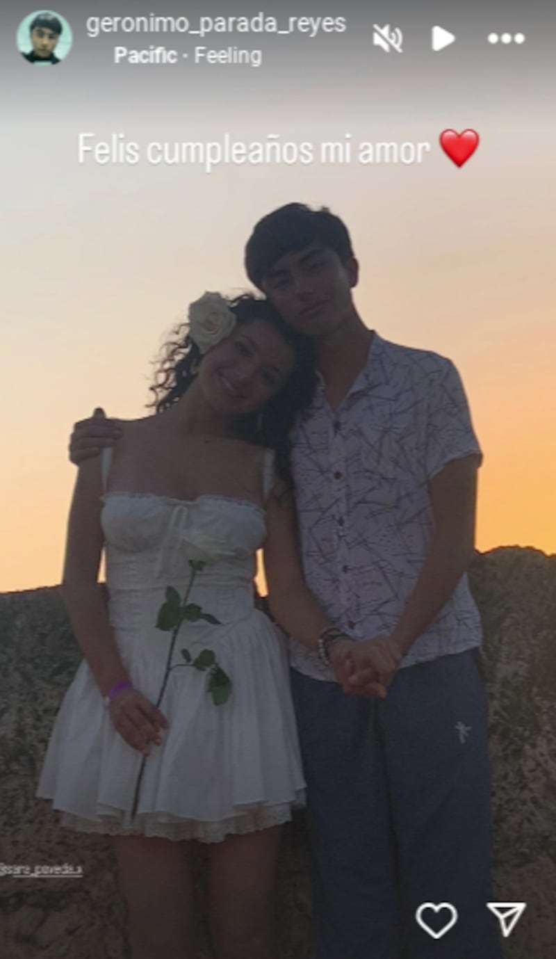 Gerónimo Parada Reyes desde sus redes sociales.