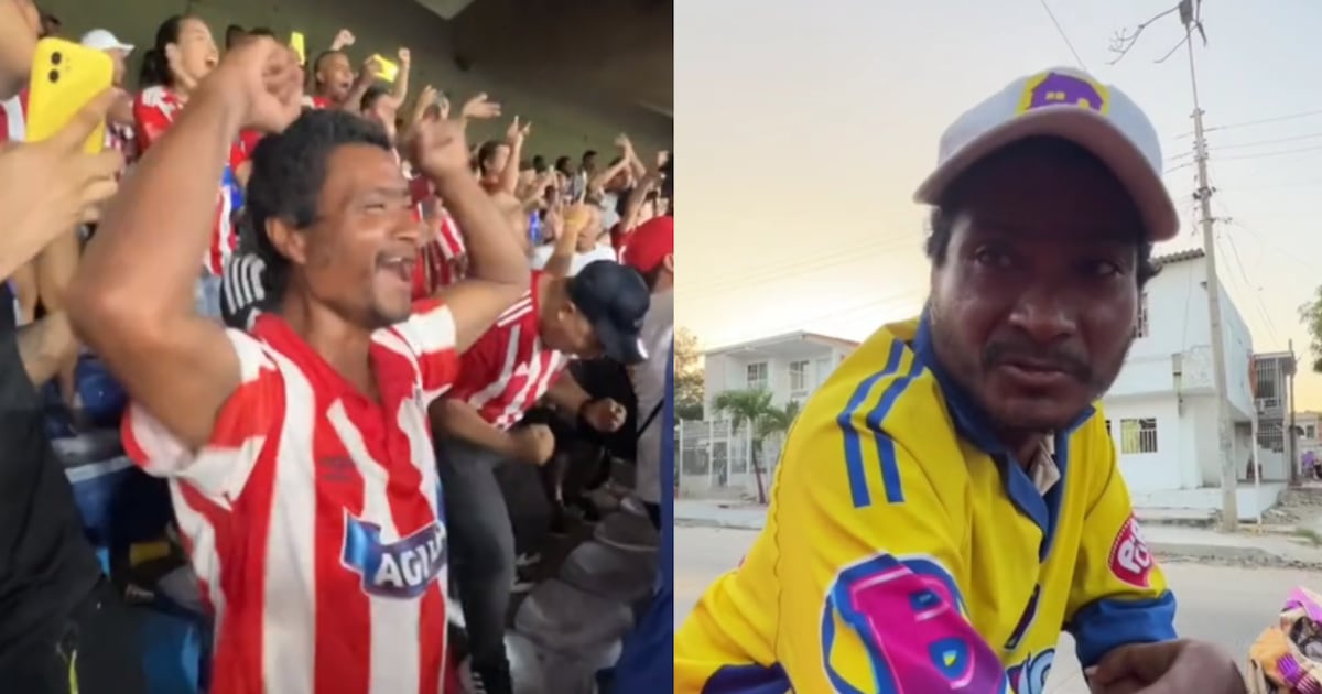 Vendedor de BonIce cumplió el sueño de ver al Junior en el ...