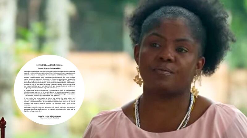 “Mi campaña fue genuina”: Francia Márquez se defiende de presuntos pactos con las disidencias de las FARC