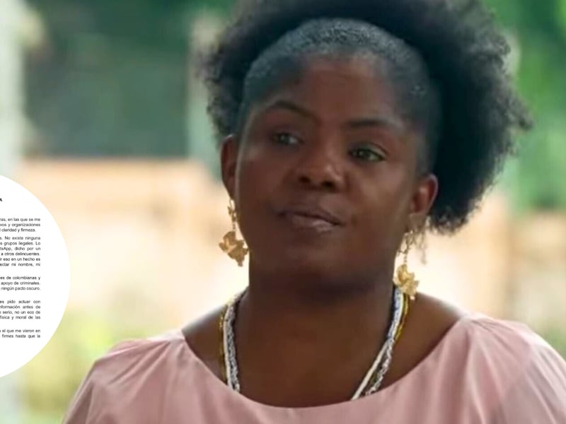 “Mi campaña fue genuina”: Francia Márquez se defiende de presuntos pactos con las disidencias de las FARC