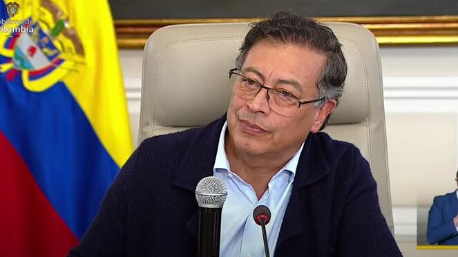 Publicación del campamento del ELN de Petro