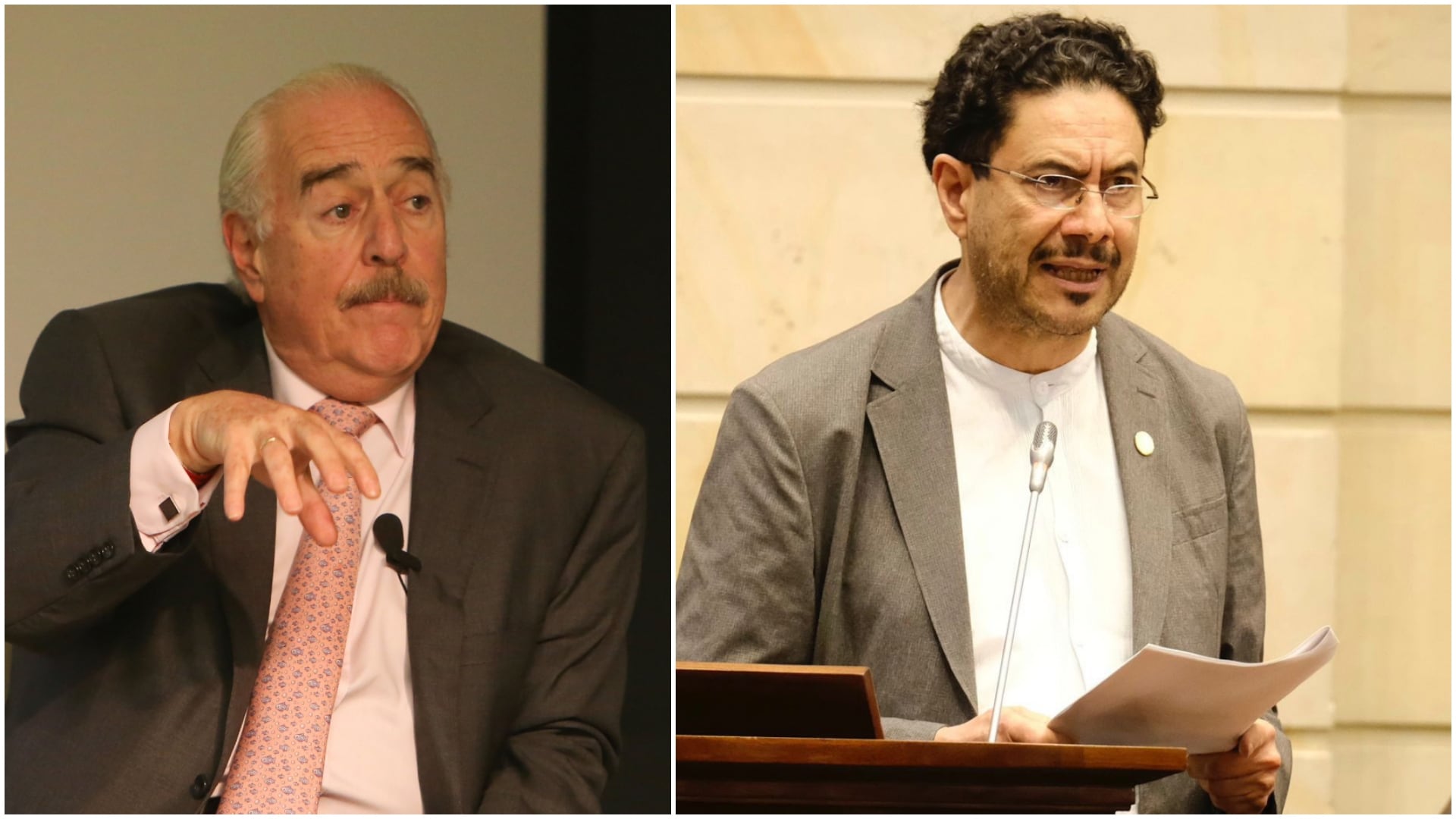 Corte Suprema desestimó investigación contra Iván Cepeda propuesta por Andrés Pastrana (Imágenes de archivo -- EP)