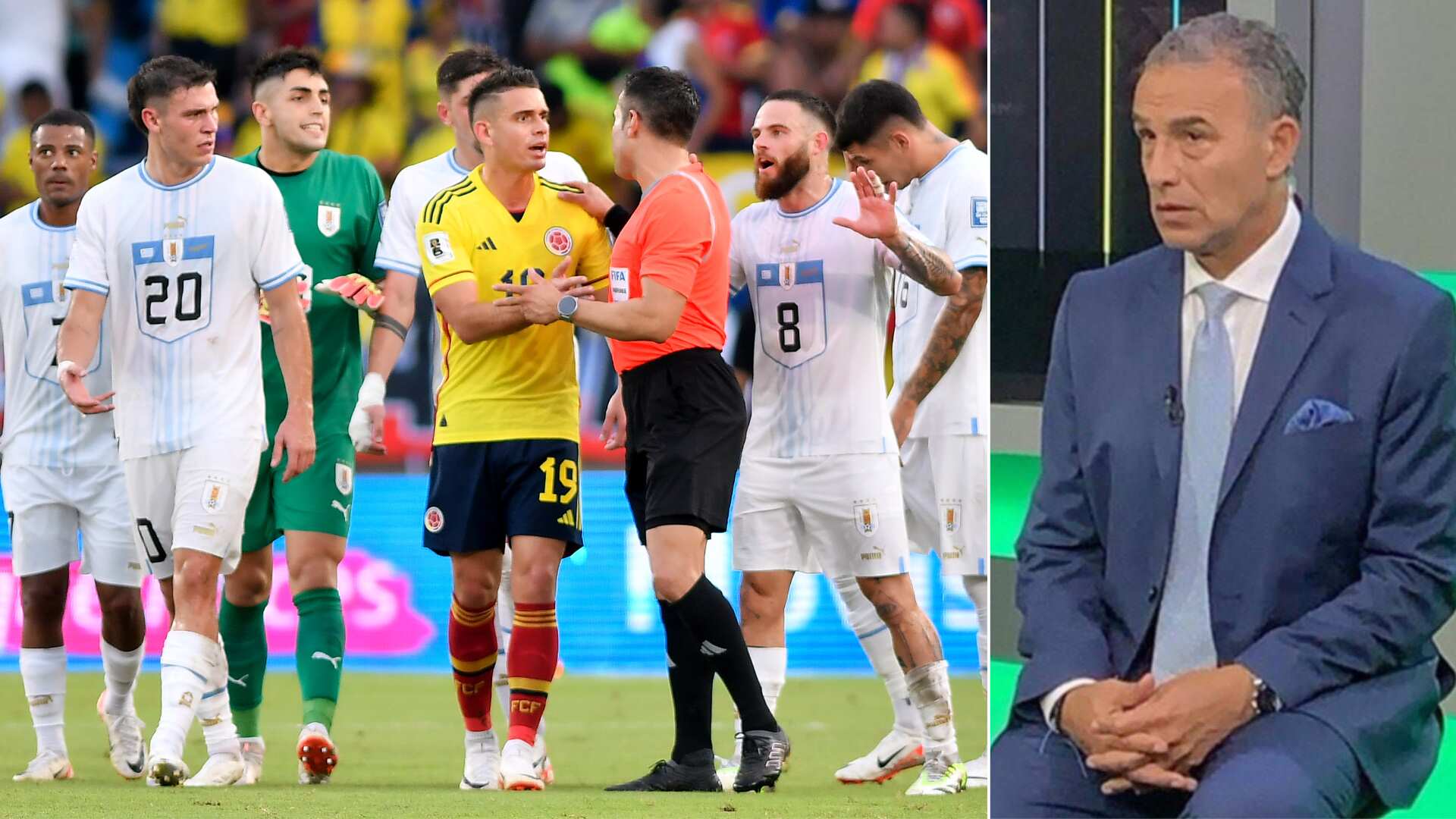 Adrián Magnoli dijo que el árbitro elegido por Conmebol favorece a Uruguay