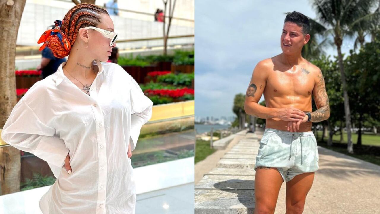 James Rodríguez: conozca a la hermosa cantante que estaría saliendo con el talentoso jugador