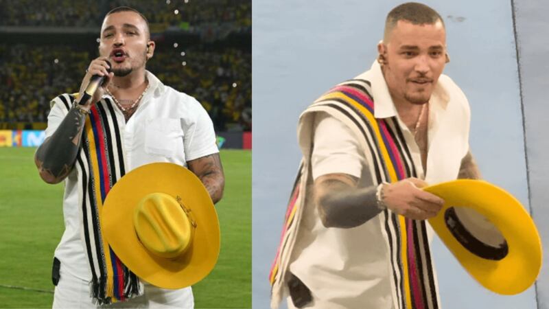 Jessi Uribe le hizo nuevo homenaje a Colombia tras cantar el himno en Barranquilla