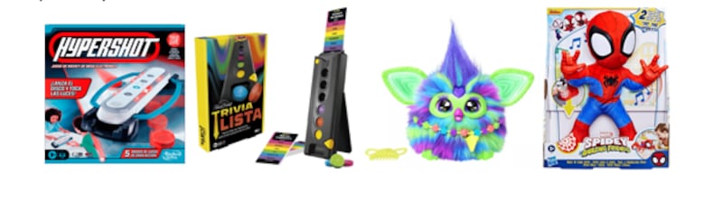 Guía de regalos en Navidad.