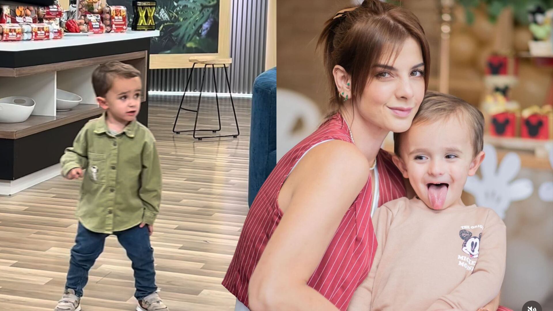 Salvador, hijo de Carolina Cruz, recibió un especial regalo de parte de 'Día a Día'